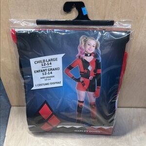 Kids Costume - Red and Black